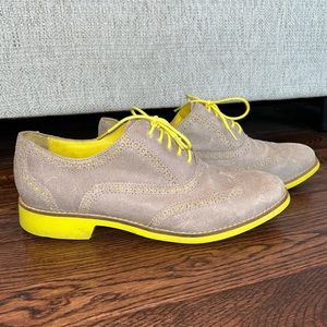 Women’s Cole Haan Suede Wingtip Loafers